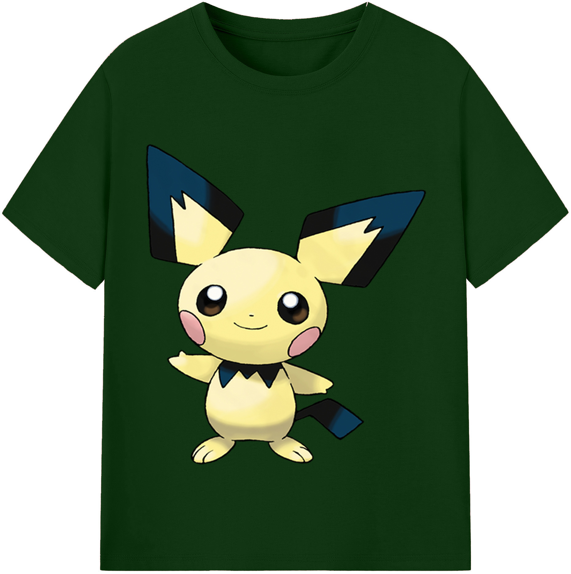 （画像用） ポケットモンスター Pokémon 綿100％半袖Tシャツ（フロントプリント）